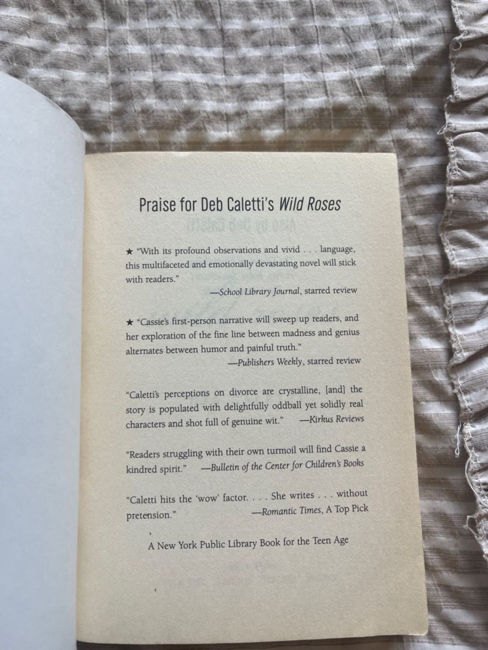 Wild Roses by Deb Caletti - Picture 4 of 4
